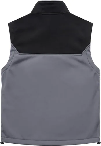 Vista 30 de Msmsse Chaleco ligero para hombre, con cuello alto, sin mangas, para senderismo, correr, golf