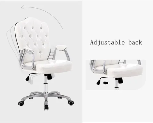 Vista 4 de Home Office Chair Ergonomic Desk Chair Computer Chair with Lumbar Support Armrest Executive Rolling Swivel Adjustable Task Chair for Women Adults