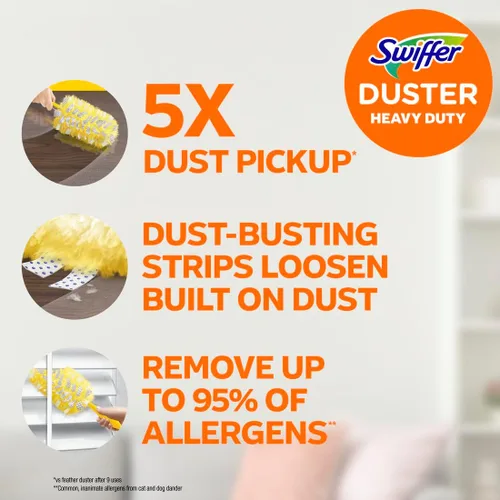 Vista 6 de Swiffer Recambio de plumero 360, 6 unidades (paquete de 2)