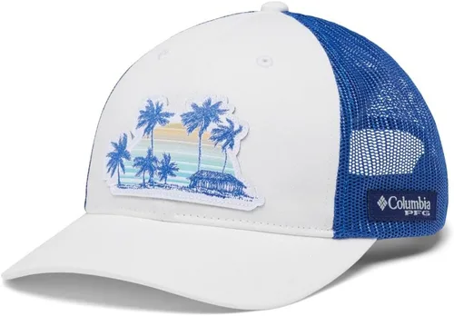 Vista 11 de Columbia Parche PFG Trucker Snap Back Placa de matrícula gris frío/Tx