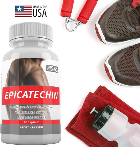 Vista 6 de EPICATECHIN - 60 cápsulas - 300 mg por porción Maximiza el crecimiento muscular - Aumenta la síntesis de proteínas, ganancias, músculo magro