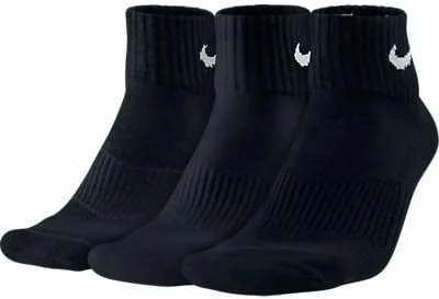 Vista 2 de NIKE Calcetines de entrenamiento Performance Cushion Quarter (3 pares)