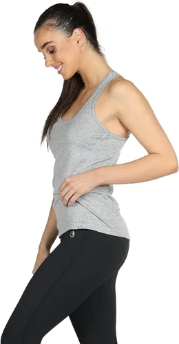 Vista 5 de Icyzone Camiseta deportiva con espalda cruzada, sin mangas, para mujer, paquete de 3