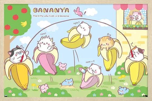 Vista 7 de Trends International Bananya - Póster de pared con cuerda de saltar