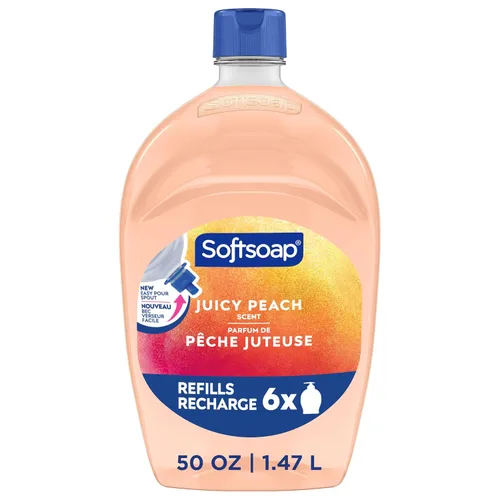 Vista 8 de Softsoap Recarga Antibacteriana 50oz Aroma Limpio y Fresco