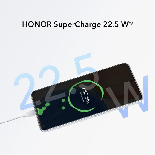 Vista 5 de Honor X8 Dual-Sim 128 GB ROM + 6 GB RAM (solo GSM Sin CDMA) Smartphone 4G/LTE desbloqueado de fábrica (azul océano) - Versión internacional