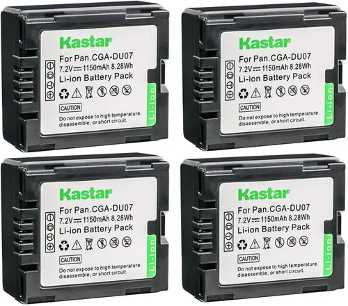 Vista 6 de Kastar Paquete de 1 batería de repuesto para Panasonic PV-GS29, PV-GS31, PV-GS33, PV-GS34, PV-GS35, PV-GS36, PV-GS39, PV-GS50, PV-GS55, PV-GS59