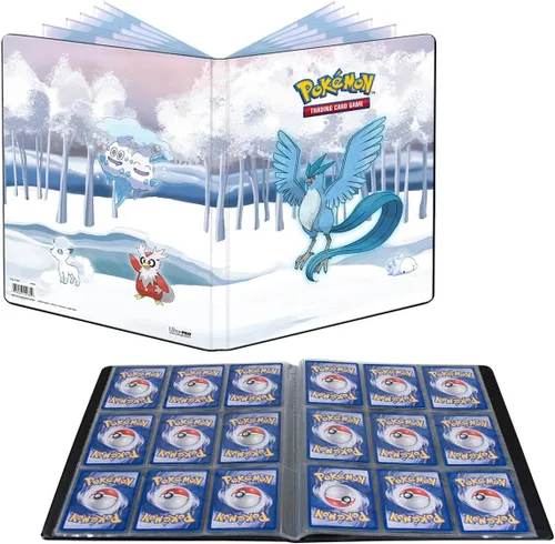 Vista 2 de Pokemon Gallery Series Frosted Forest - Cartera de 4 bolsillos Cartera de 4 bolsillos Frosted Forest