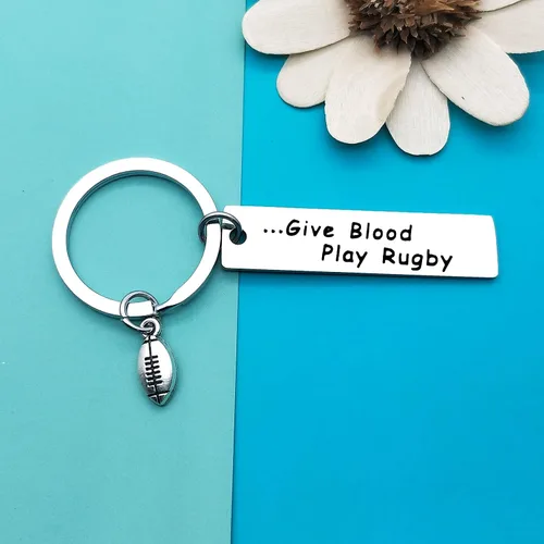Vista 2 de Regalo de rugby jugador de rugby, regalo para amantes del rugby, regalos para hombres y mujeres, regalo para entrenadores de rugby, estudiantes