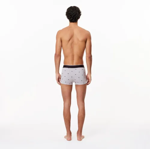 Vista 2 de Lacoste Paquete de 3 trajes de baño elásticos de algodón para hombre