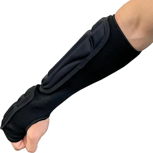 Vista 3 de Sedroc Protectores de antebrazo profesionales, mangas acolchadas con almohadillas para manos y brazos, 1 par
