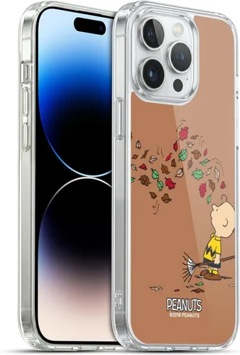Vista 101 de Head Case Designs Funda de gel suave con licencia oficial de Peanuts Autumn Charlie Brown compatible con Apple iPhone 7 Plus/iPhone 8 Plus
