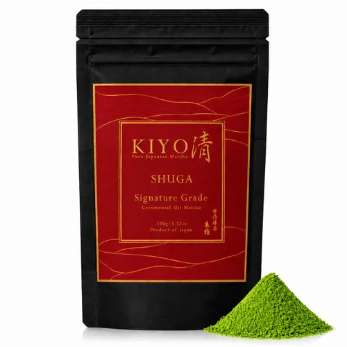Vista 8 de Kiyo Matcha Grado Clásico Hatsumukashi Ceremonial Uji Matcha - Polvo de Té Verde Matcha Ceremonial de Primera Cosecha Japonesa Pura de Uji, Japón