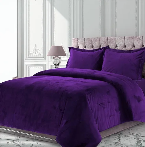 Vista 13 de Sheets N More Fundas de almohada de terciopelo suaves y transpirables, 2 fundas de almohada, tamaño King (20 x 40 pulgadas), color negro, liso