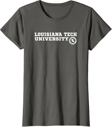 Vista 7 de Camiseta Louisiana Tech Bulldogs Block Text