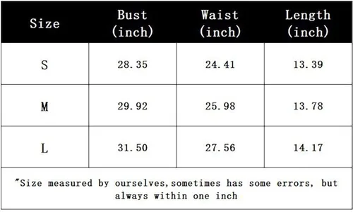 Vista 7 de Women Punk Gothic T-Shirt Chains Harajuku Black Crop Top