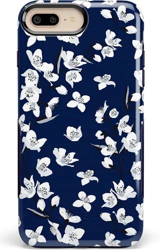 Vista 19 de Casely Funda para iPhone 6/7/8 Plus Funda con estampado de festival (solo buenas vibraciones)