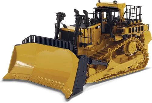 Vista 14 de Diecast Masters 1:50 Escala Cat D8R Bulldozer para coleccionistas, Caterpillar Track-Type Tractor Construcción Modelo Modelo Réplica, Core Classics