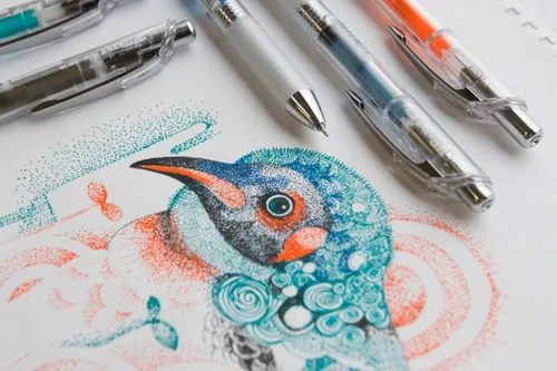 Vista 3 de Pentel EnerGel - Bolígrafo de tinta de 0.02 pulgadas, 5