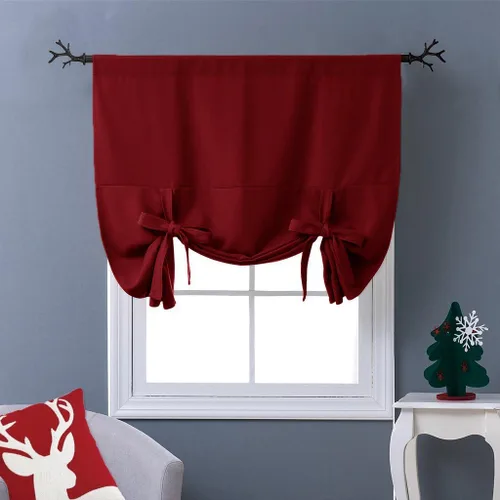 Vista 47 de NICETOWN Cortina Opaca con Aislamiento Térmico – Persiana Enrollable para Ventana de Bebé para Dormitorio/Acción de Gracias