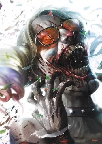 Vista 13 de MIGHTYPRINT DC Comics – Batman – DCeased – Zombie Attack – Arte de pared duradero de 17 x 24 pulgadas – No hecho de papel – Coleccionable