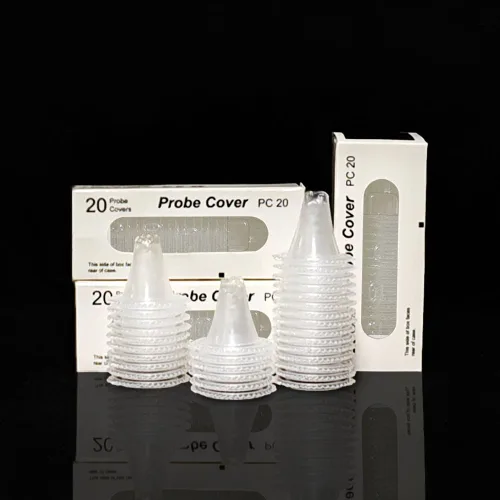 Vista 9 de Paquete de 200 tapas de sonda de termómetro de oído/tapas de repuesto/filtros de lente para todos los modelos Braun, termómetros, filtros de lente