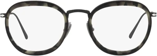 Vista 2 de Persol PO5009VT - Marcos redondos para gafas graduadas, plateadodemo, lente