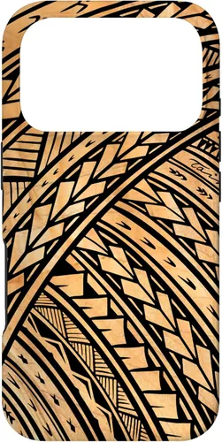 Vista 30 de Polynesian Art Island Inspired Case for iPhone 17