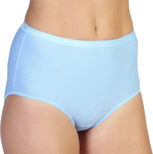 Vista 18 de ExOfficio Give-N-Go 2.0 - Calzoncillos de corte completo para mujer, transpirables, duraderos, de fácil cuidado, ropa interior de viaje Azul