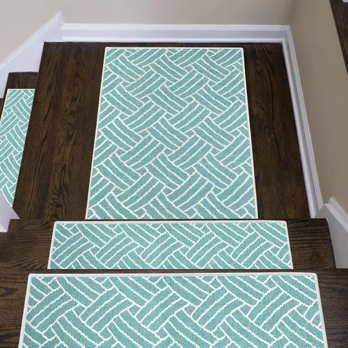 Vista 3 de SUSSEXHOME Sisal Collection - Alfombra de pasillo de pelo bajo resistente de 2 x 3 pies, alfombra ultrafina y antideslizante, alfombra