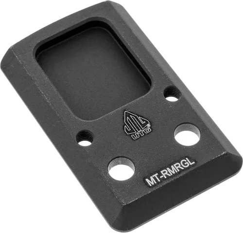 Vista 2 de UTG Super Slim RMR Mount, para la mira trasera Glock, cola de milano, negro