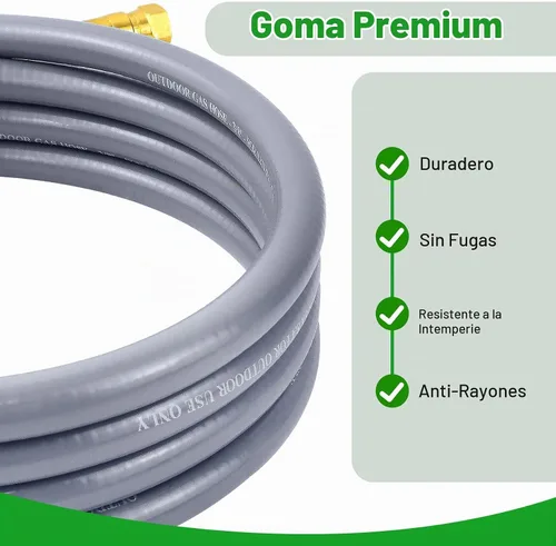 Vista 6 de Kit de conversión de gas natural 4984619A mejorado, compatible con parrillas de combustible dobles Char-Broil de la serie comercial, profesional