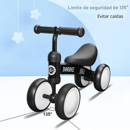 Vista 4 de Baby Balance Bike Toys for 12-36 Months Kids Toy Boy and Girls Gifts Toddler Best First Birthday Gift Children Walker No Pedal Infant 4 Wheels