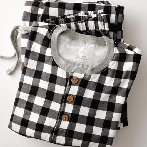 Vista 5 de HonestBaby - Pijamas navideñas a juego para la familia, de algodón 100% orgánico, para hombres, mujeres, niños, bebés, niñas, mascotas