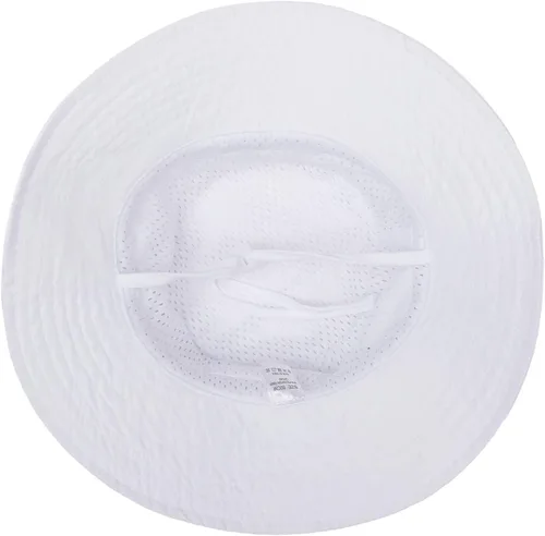 Vista 7 de Sombrero de sol para bebé de verano UPF 50+, sombrero de pescador de ala ancha, sombreros de playa para bebés niños y niñas de 0 a 6 años
