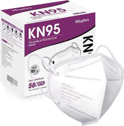Vista 12 de Miuphro Paquete de 50 mascarillas para hombres