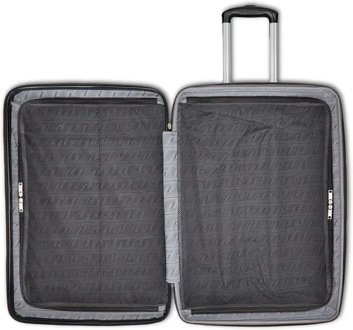 Vista 2 de Samsonite Evolve Se Hardside Equipaje expandible con ruedas giratorias dobles, Plateado (Arctic Silver), Evolve Se Hardside - Equipaje expandible