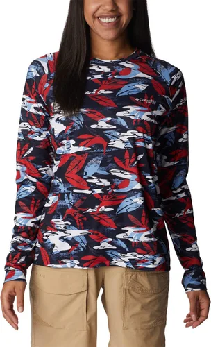 Vista 27 de Columbia womens Super Tidal Tee Long Sleeve Cypress Seamoss
