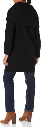 Vista 2 de DKNY womens Shawl Collar Wool Coat