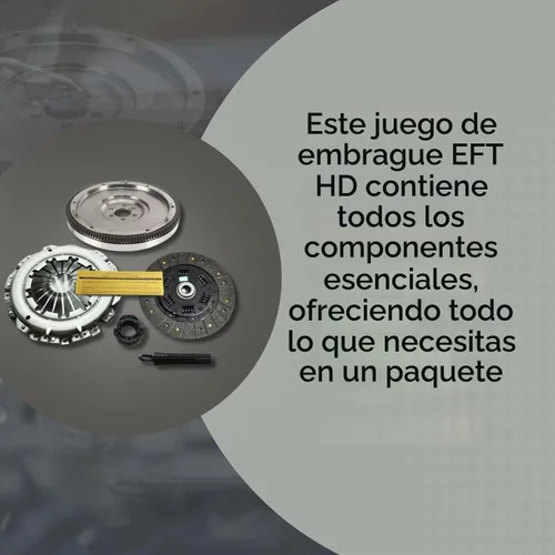 Vista 8 de EFT - Kit de embrague HD con volante para Volkswagen Beetle, Golf y Jetta GL y GLS 2.0L y motor GLS MK4 AEG SOHC 1998-2006, rendimiento