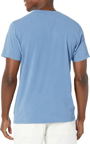 Vista 3 de GUESS Camiseta de manga corta Blue Lagoon Triangle para hombre