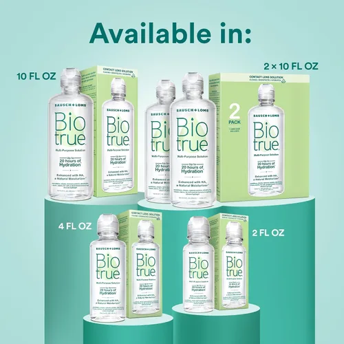 Vista 7 de Solución multiusos B&L Biotrue, tamaño 20 oz