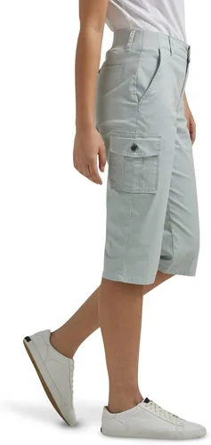 Vista 2 de Lee Pantalón capri Flex-to-go de tiro medio de 17 pulgadas para mujer