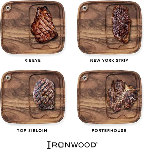 Vista 7 de BBQ Fans Letra P Marca Hierro para Bistec, Bollos, Madera y Cuero