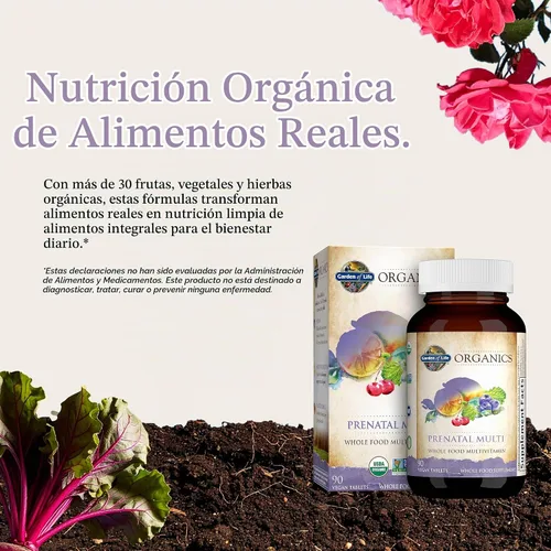 Vista 6 de Comprimidos Prenatal Multi Kind Organics de Garden of Life, hhh-kyyy-tra-rat8332, 1, 1
