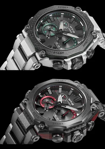 Vista 4 de Casio G-Shock MTG-B2000XD-1AJF Dual Core Guard MT-G Carbon Bezel Reloj enviado desde Japón, Moderno