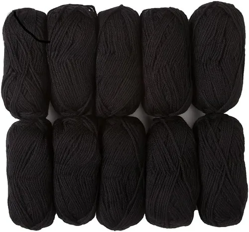 Vista 22 de Knit Picks Wool of the Andes Tan - Paquete de hilo de lana 100% para tejer Almendra
