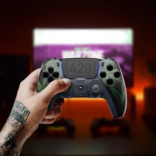 Vista 54 de Custom Wireless Controller compatible with PS5 Exclusive Unique Design Personalize Your Gaming Experience with Unique Design and Exceptional