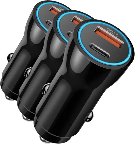 Vista 8 de Cargador de coche para iPhone 17 16 15, [Certificado MFi de Apple] Cargador de coche USB C de 43W de carga rápida con cable tipo C a C de 1 metro