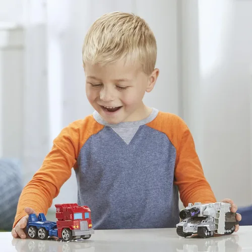Vista 8 de Transformers Toys Heroes and Villains Optimus Prime y Megatron, paquete de 2 figuras de acción – para niños de 6 años en adelante, 7 pulgadas